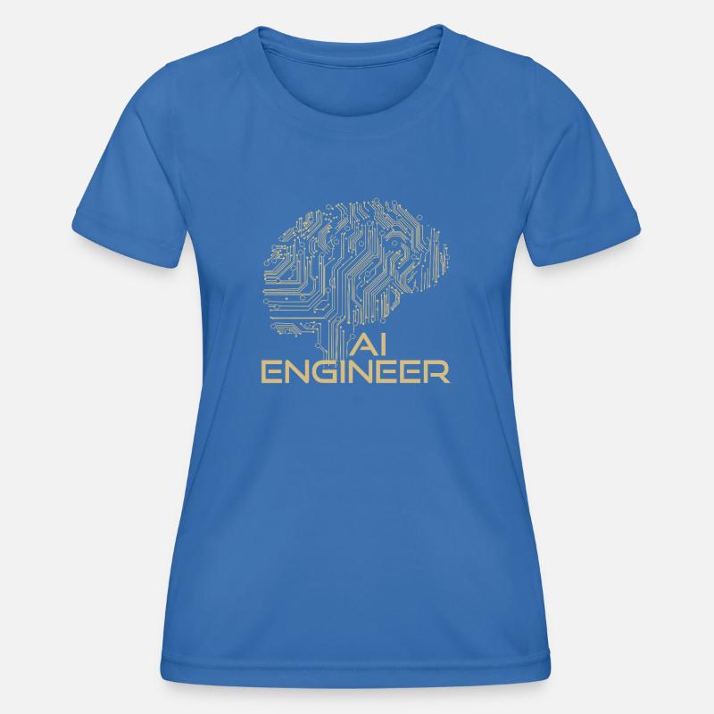 AI Engineer – Artificial Intelligence & Technology - Women's Functional T-Shirt - royal blue
