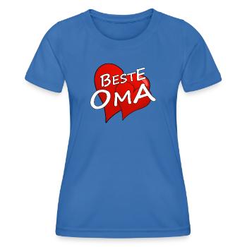 Best granny - Women's Functional T-Shirt - royal blue - Front - AI Model Female 172 light (172cm)