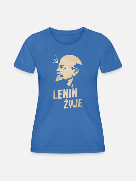 Lenin lebt - Frauen Funktions-T-Shirt - Königsblau