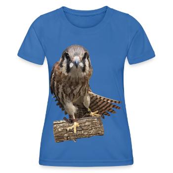 Crécerelle - T-shirt sport Femme - bleu roi - Devant - AI Model Female 172 light (172cm)