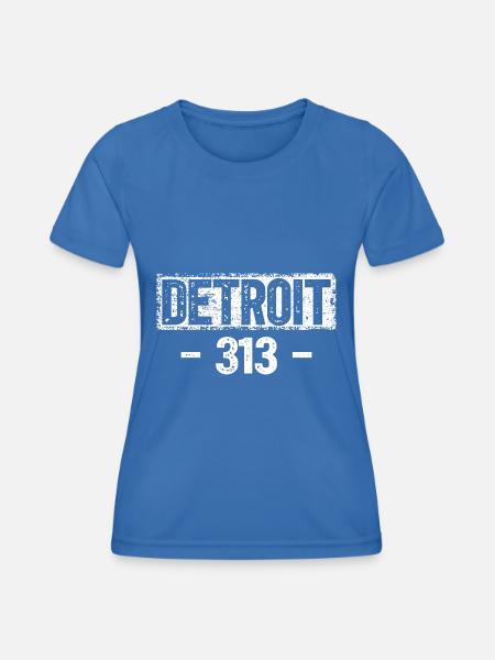 Detroit - Frauen Funktions-T-Shirt - Königsblau