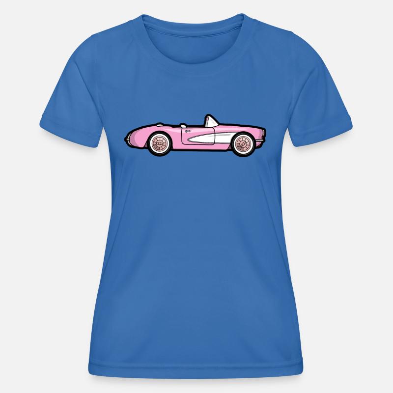 Pink 1956 Stingray - Women's Functional T-Shirt - royal blue