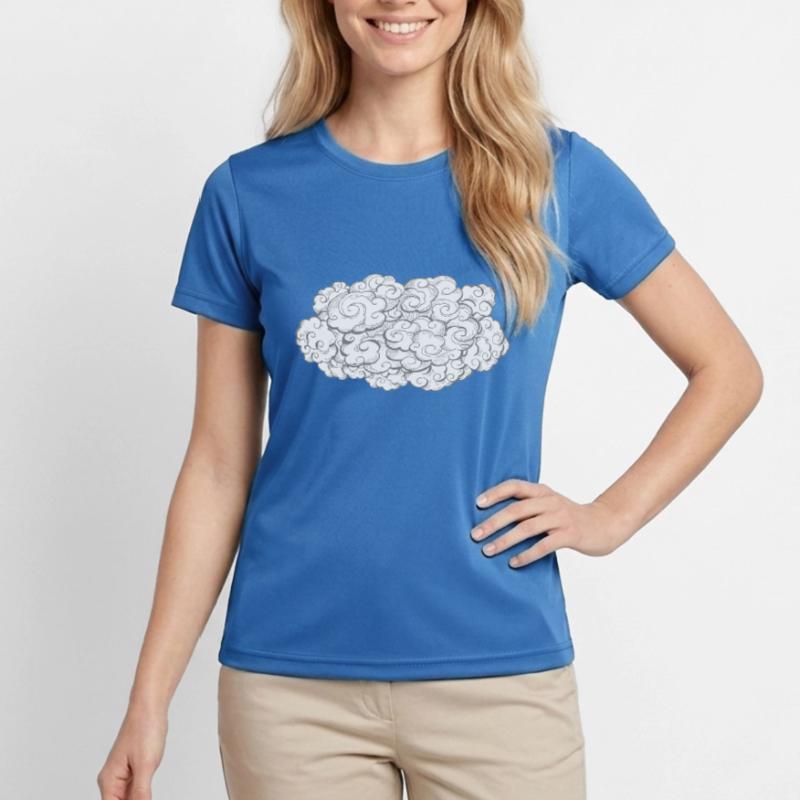 Cloud cloud | Brain cloud Women's Functional T-Shirt