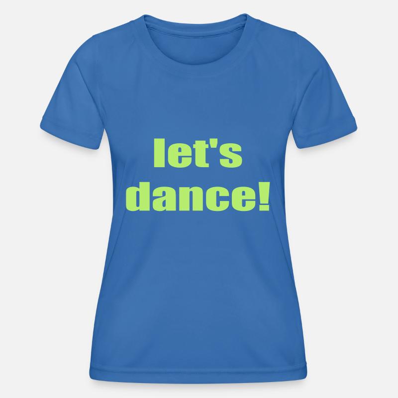 let's dance - Women's Functional T-Shirt - royal blue