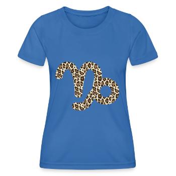Sternzeichen Steinbock - Frauen Funktions-T-Shirt - Königsblau - Vorne - AI Model Female 172 light (172cm)