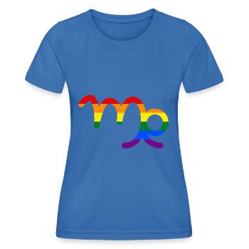 Sternzeichen Jungfrau LGBT - Frauen Funktions-T-Shirt - Königsblau - Vorne - AI Model Female 172 light (172cm)