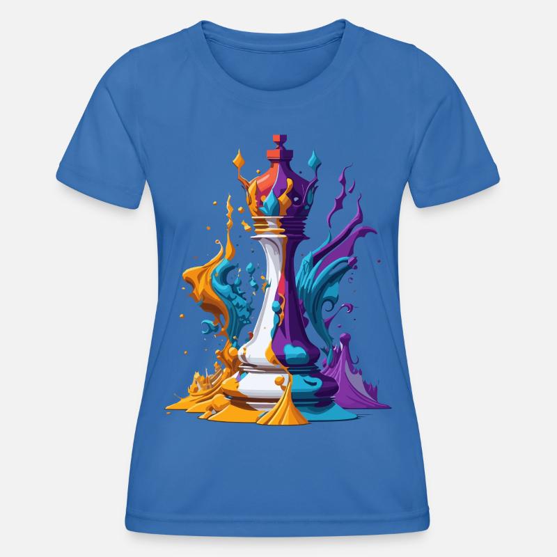 Chess piece - Women's Functional T-Shirt - royal blue