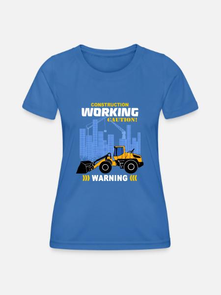 Radlader - Frauen Funktions-T-Shirt - Königsblau
