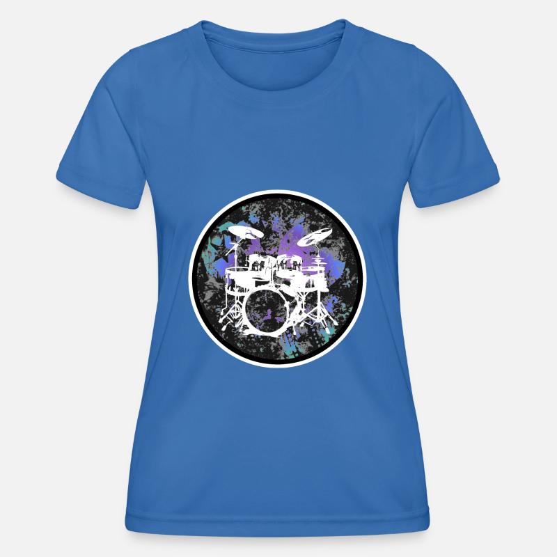 Percussion - Women's Functional T-Shirt - royal blue