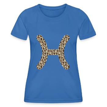 Sternzeichen Fische - Frauen Funktions-T-Shirt - Königsblau - Vorne - AI Model Female 172 light (172cm)
