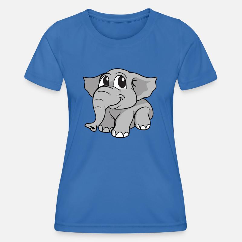 Elephant elephant - Women's Functional T-Shirt - royal blue