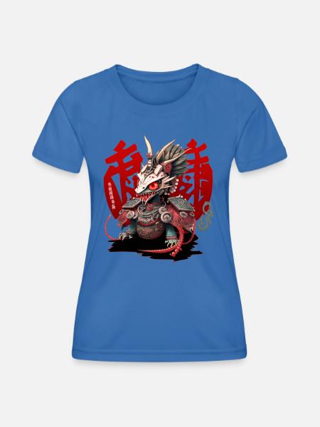 Roboter Drache Japan Drachen Symbole - Frauen Funktions-T-Shirt - Königsblau