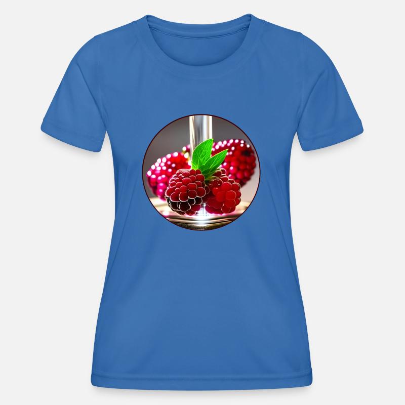 Sweet, moist, bright raspberry - Women's Functional T-Shirt - royal blue