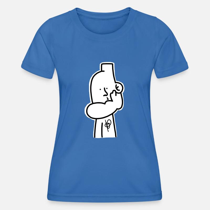 Deck top - Women's Functional T-Shirt - royal blue