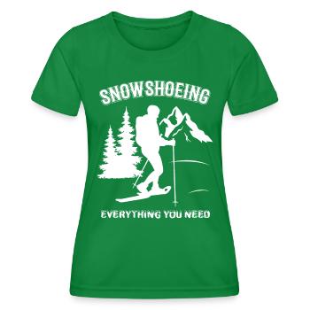 Raquette Raquette Raquette - T-shirt sport Femme - vert - Devant - AI Model Female 172 dark (172cm)