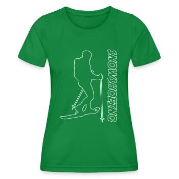 Raquette Raquette - T-shirt sport Femme - vert - Devant - AI Model Female 172 dark (172cm)