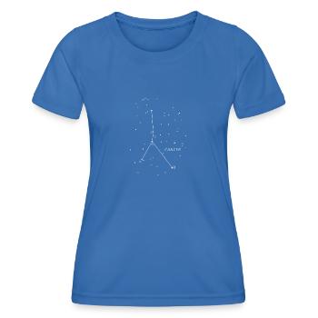 Tierkreiszeichen Krebs - Frauen Funktions-T-Shirt - Königsblau - Vorne - AI Model Female 172 light (172cm)