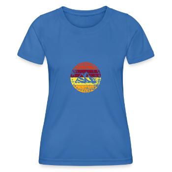 Berg - T-shirt sport Femme - bleu roi - Devant - AI Model Female 172 light (172cm)