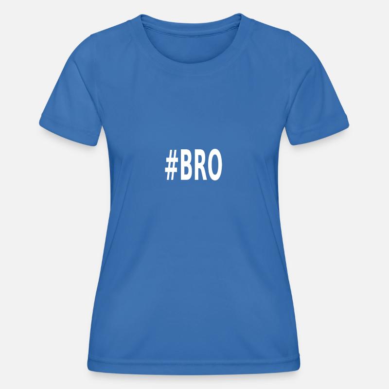 #BRO - Women's Functional T-Shirt - royal blue