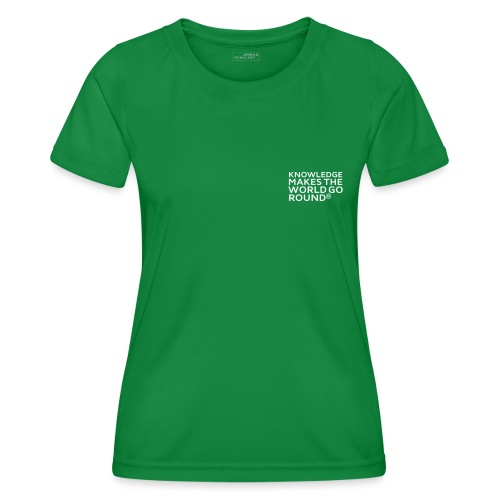 Knowledge - Frauen Funktions-T-Shirt