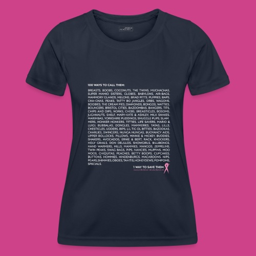 100 ways to call them für dunkle Produktfarben - Frauen Funktions-T-Shirt