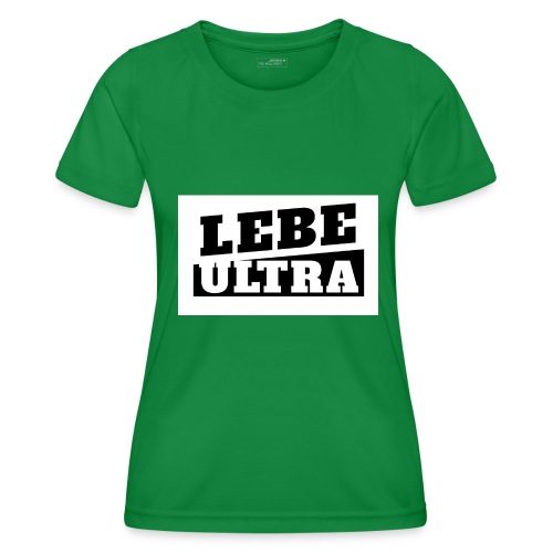 ultras2b w jpg - Frauen Funktions-T-Shirt
