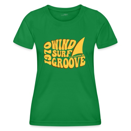 Windsurf Groove - Women's Functional T-Shirt
