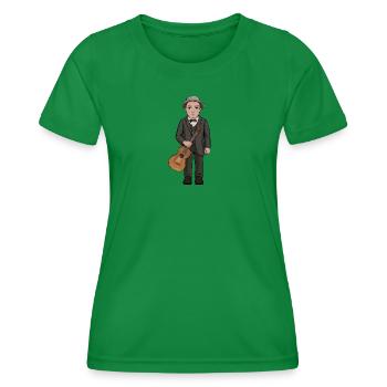 Dan Andersson - T-shirt sport Femme - vert - Devant - AI Model Female 172 dark (172cm)