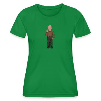Tage Danielsson - T-shirt sport Femme - vert - Devant - AI Model Female 172 dark (172cm)