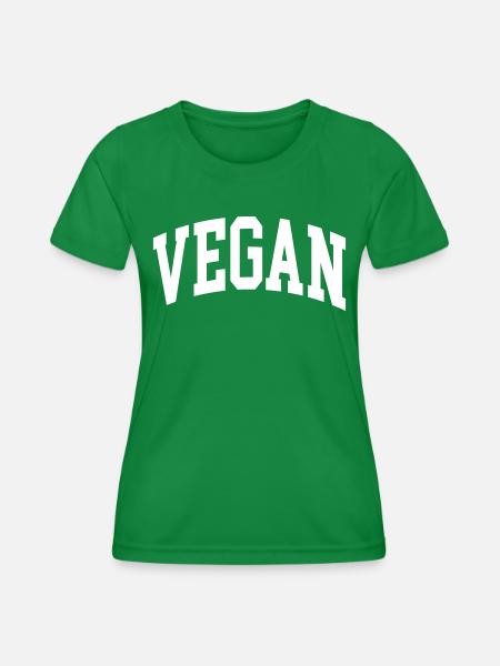 Vegan - Frauen Funktions-T-Shirt - Kelly Green