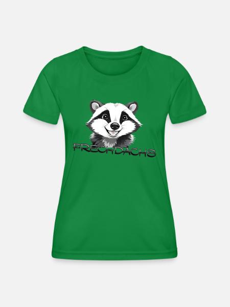 Frechdachs - Frauen Funktions-T-Shirt - Kelly Green