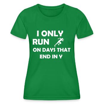 Fußball Soccer - Frauen Funktions-T-Shirt - Kelly Green - Vorne - AI Model Female 172 dark (172cm)