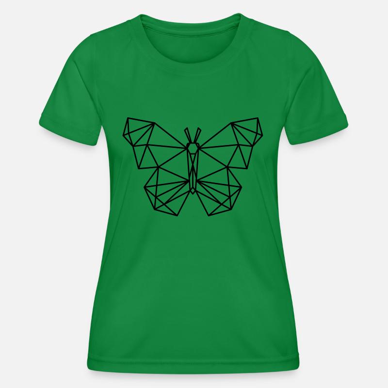 butterfly - Women's Functional T-Shirt - kelly green