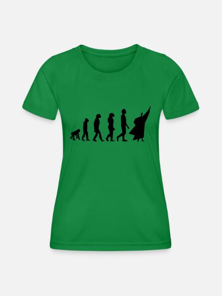 Eurythmie ("Namen tanzen") - Frauen Funktions-T-Shirt - Kelly Green