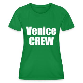Équipage de Venise - T-shirt sport Femme - vert - Devant - AI Model Female 172 dark (172cm)