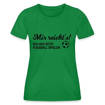 Fußball Soccer - Frauen Funktions-T-Shirt - Kelly Green - Vorne - AI Model Female 172 dark (172cm)