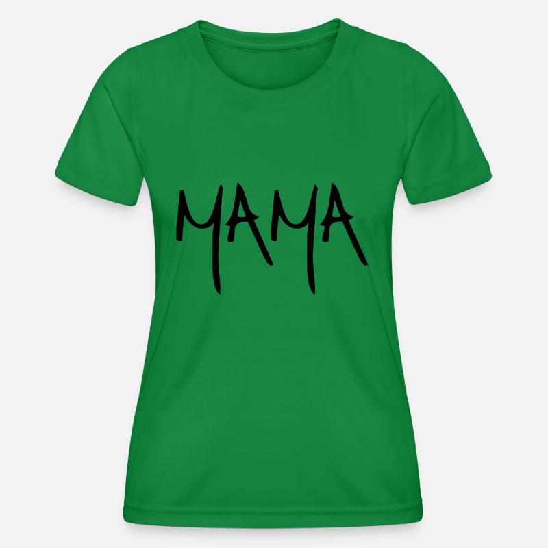 Mom - Women's Functional T-Shirt - kelly green