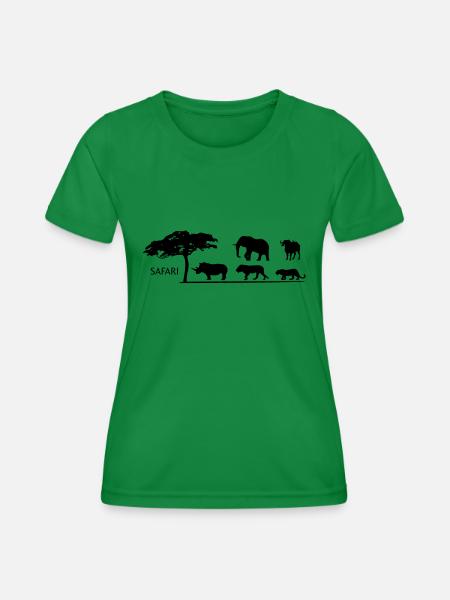 Safari - Frauen Funktions-T-Shirt - Kelly Green