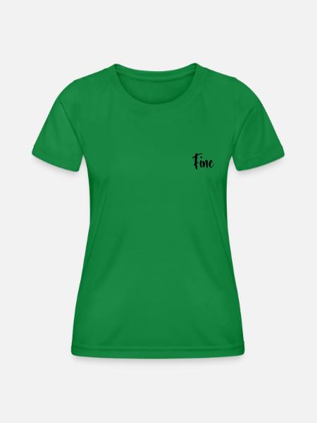Fine - Women's Functional T-Shirt - kelly green