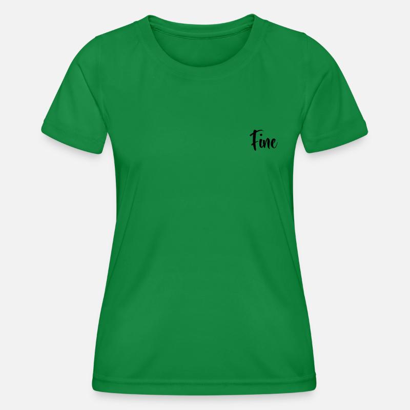Fine - Women's Functional T-Shirt - kelly green