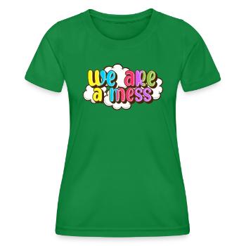 We are ruin - Women's Functional T-Shirt - kelly green - Front - AI Model Female 172 dark (172cm)