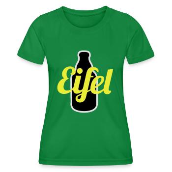 Eifel - Frauen Funktions-T-Shirt - Kelly Green - Vorne - AI Model Female 172 dark (172cm)