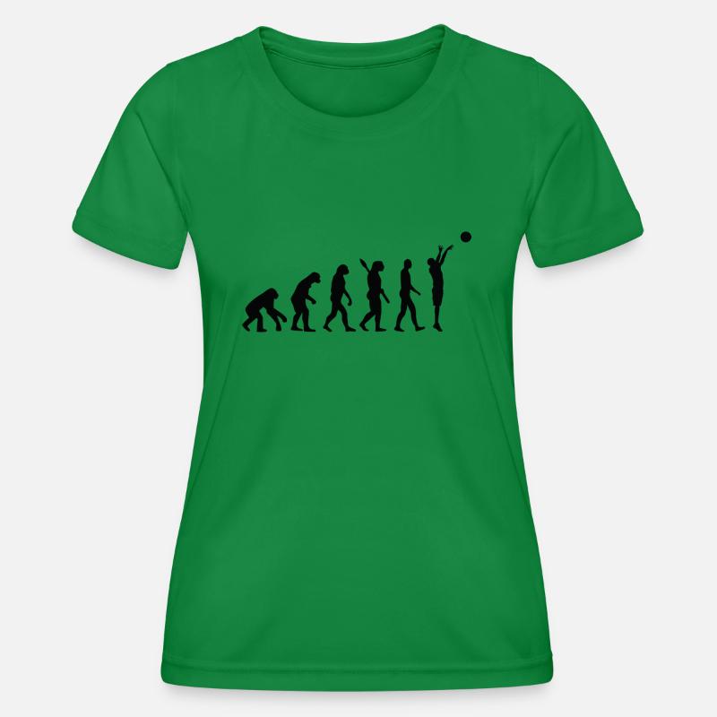 Evolution basket b - T-shirt sport Femme - vert