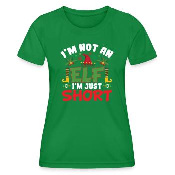 Onze petits elfes de Noël contes de fées Cadeau enfant - T-shirt sport Femme - vert - Devant - AI Model Female 172 dark (172cm)