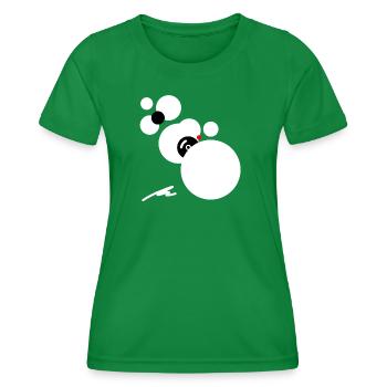mrmrrs #20 - T-shirt sport Femme - vert - Devant - AI Model Female 172 dark (172cm)
