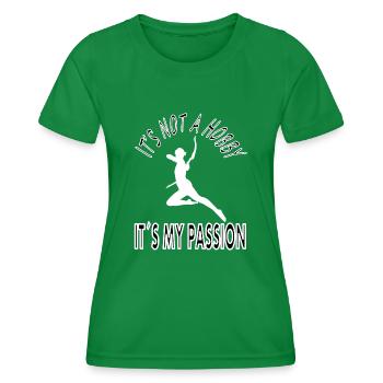 bogenschießen Schießsport Reiterbogen Geschenkidee - Frauen Funktions-T-Shirt - Kelly Green - Vorne - AI Model Female 172 dark (172cm)