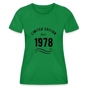 born - Frauen Funktions-T-Shirt - Kelly Green - Vorne - AI Model Female 172 dark (172cm)