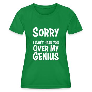GENIUS - Women's Functional T-Shirt - kelly green - Front - AI Model Female 172 dark (172cm)