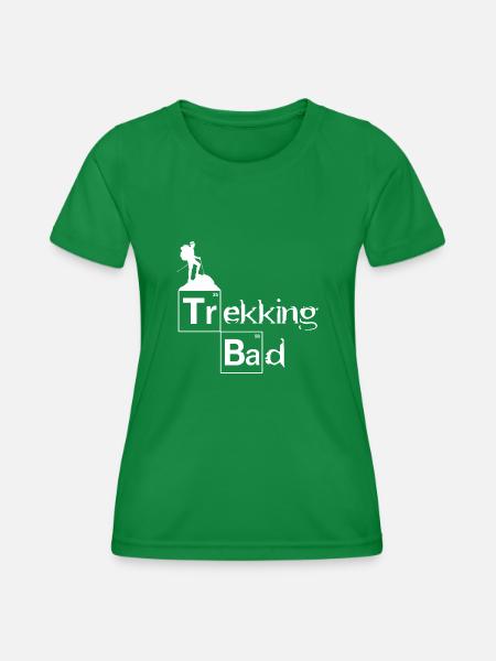 Trekking schlecht - Frauen Funktions-T-Shirt - Kelly Green
