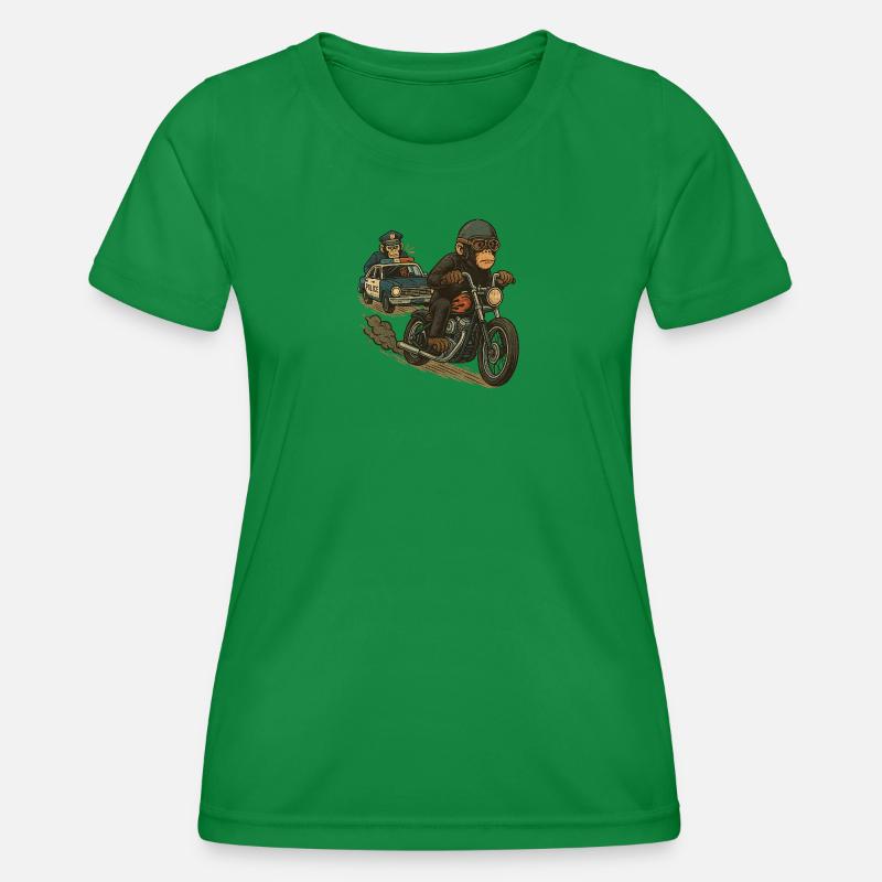 Chase - Women's Functional T-Shirt - kelly green
